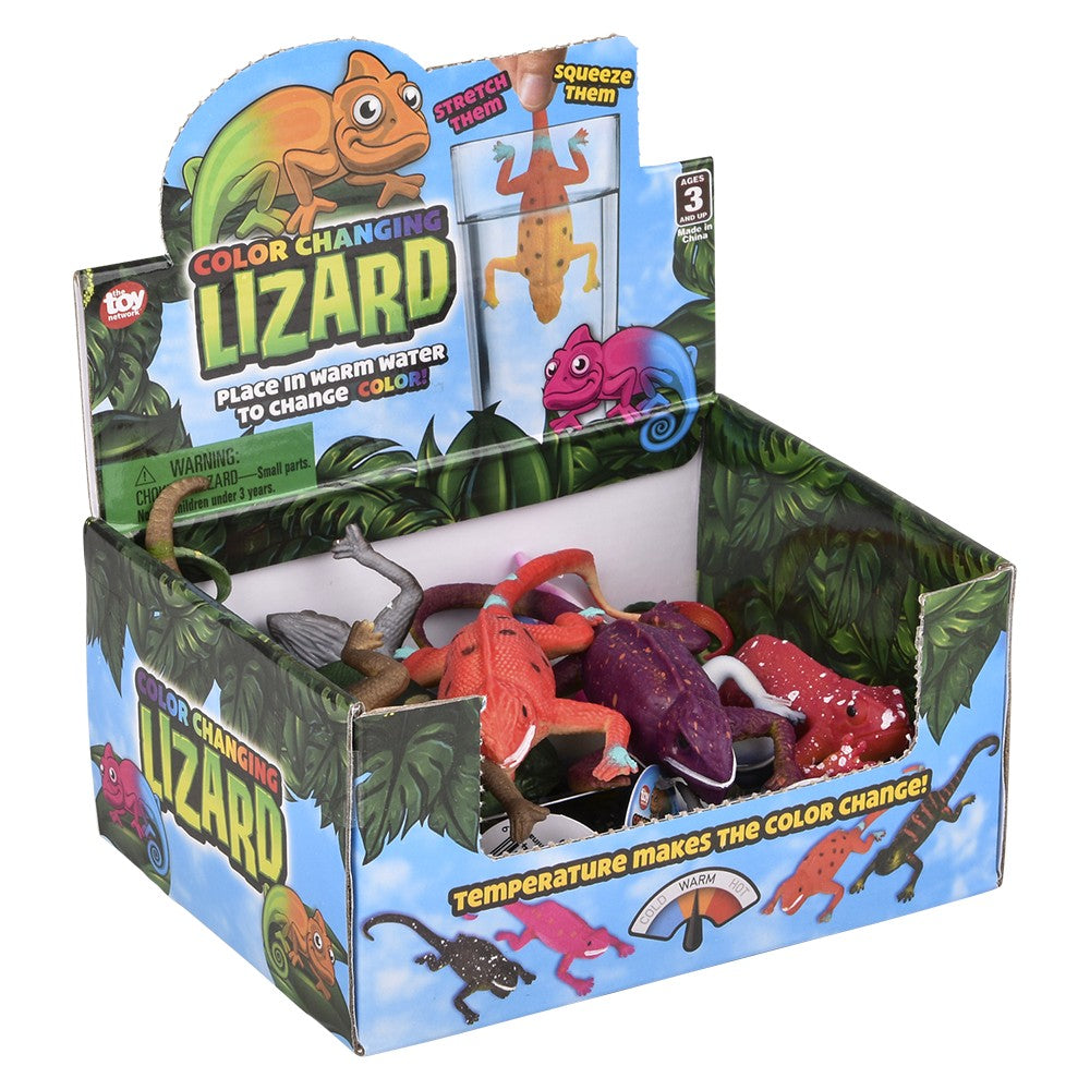 Color Changing Lizard 6" (1 DZ)