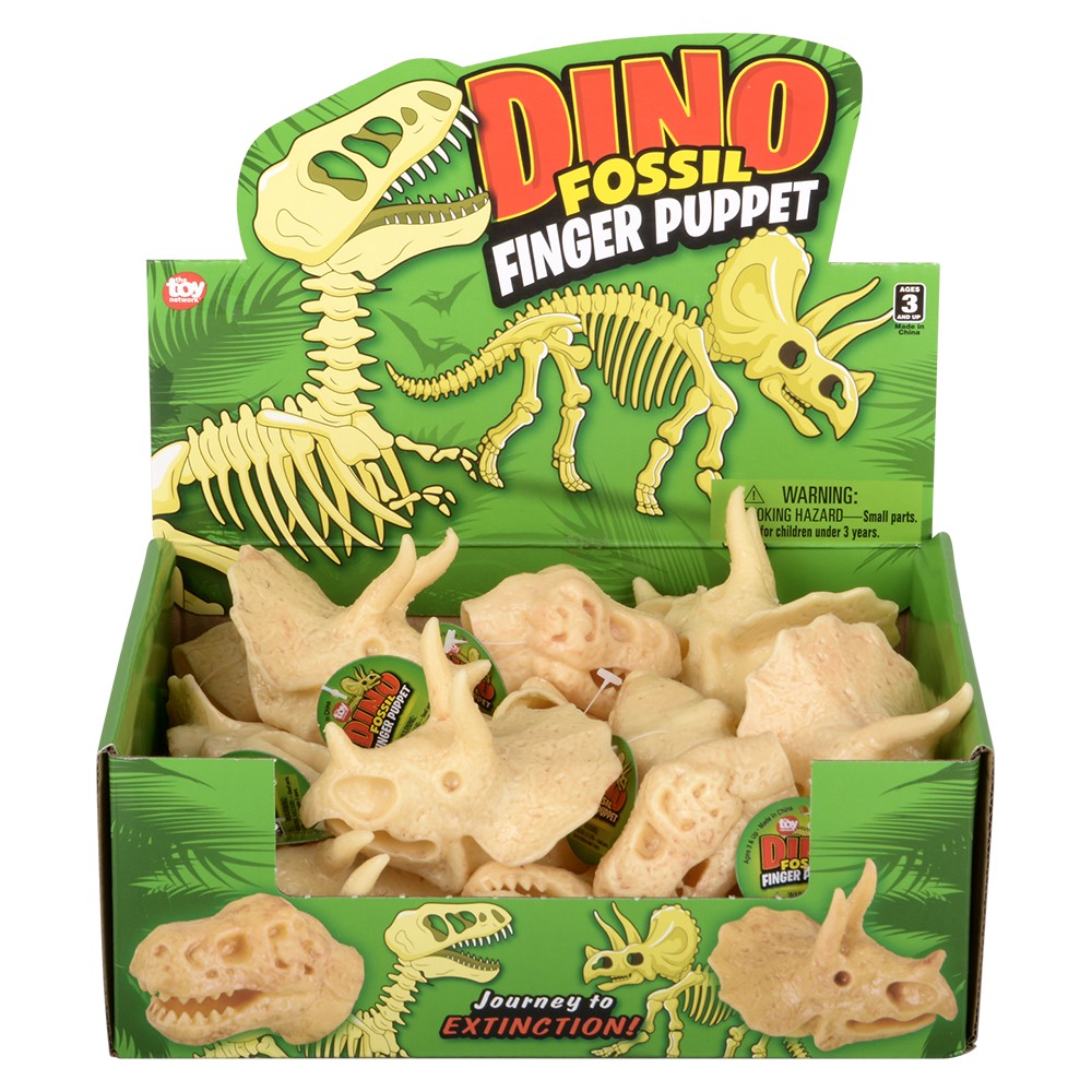 Dino Fossil Finger Puppet (1 DSP)