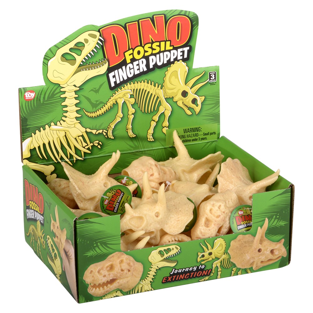 Dino Fossil Finger Puppet (1 DSP)