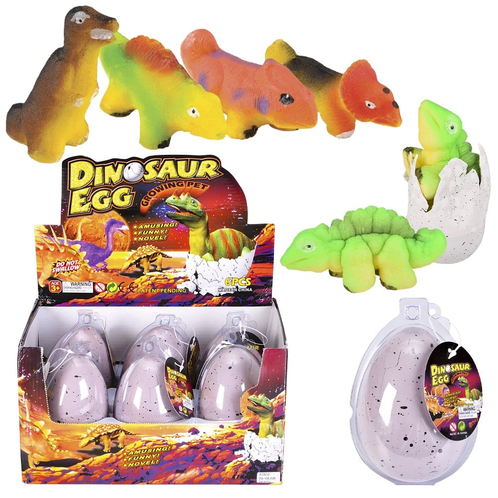 Growing Dinosaur Egg (6 Pc Display)