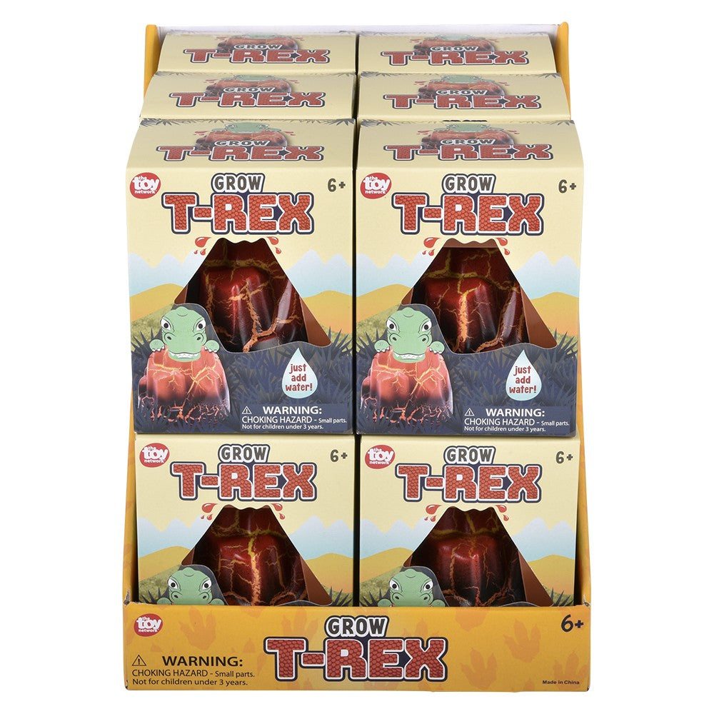 Grow T-Rex Volcano Hatch Display (12 PC)