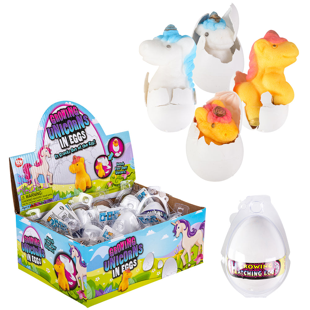 Growing Unicorn Egg (12 PC Display)