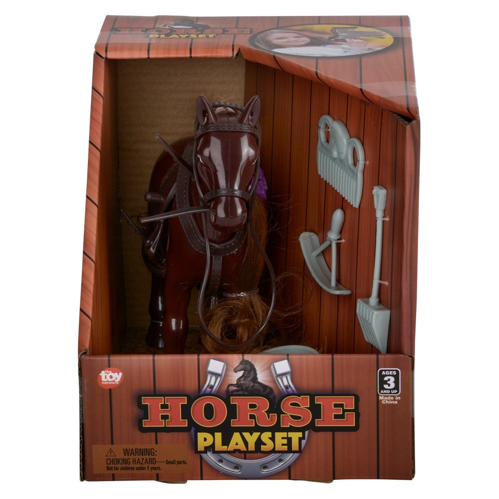 Horse With Hair Accessories