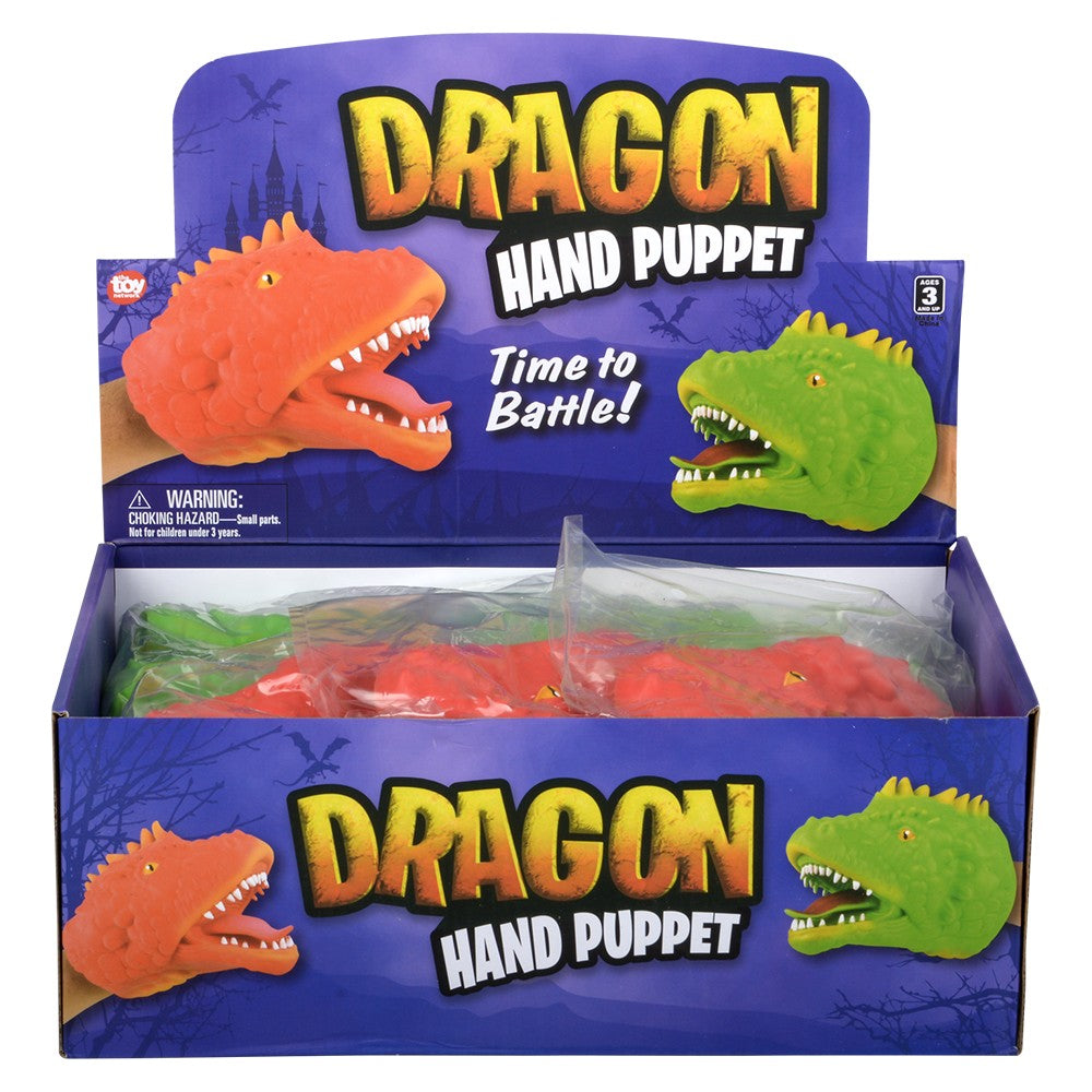 Dragon Hand Puppet 6" (1 DZ)
