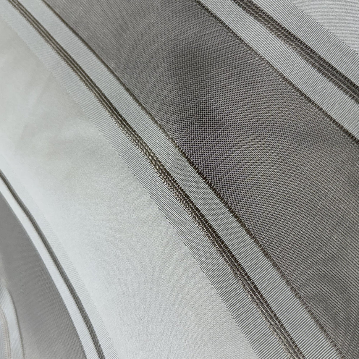 Paladio Fabric 100 Percent Silk Taffeta Fabric - Two-Toned Stripe, 54" Width (1 Yard)