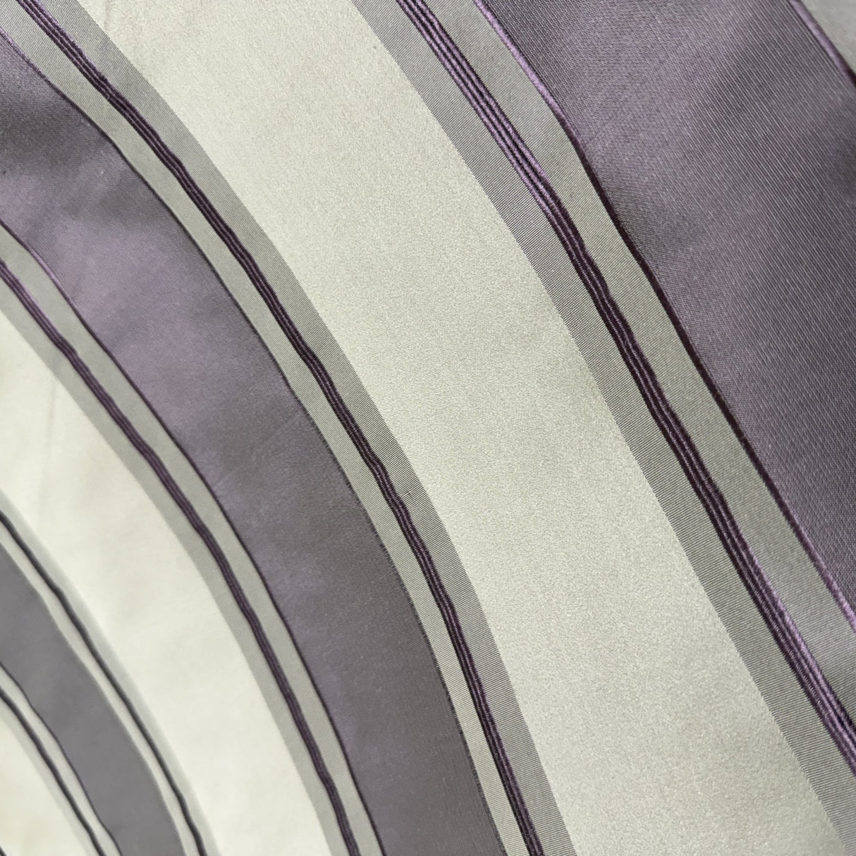 Paladio Fabric 100 Percent Silk Taffeta Fabric - Two-Toned Stripe, 54" Width (1 Yard)
