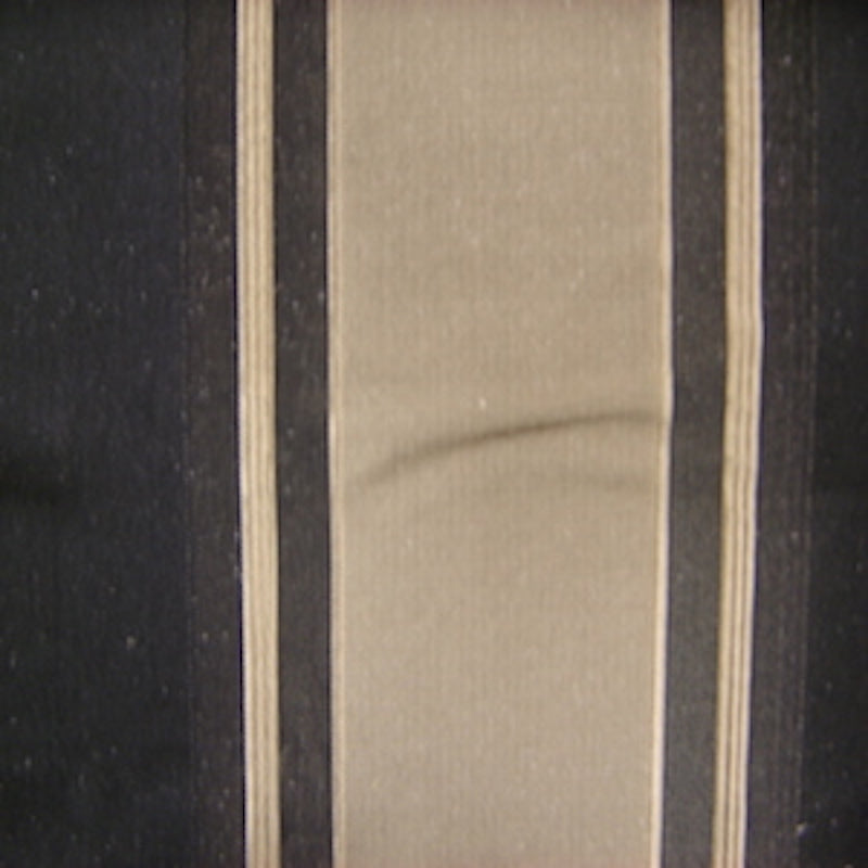 Paladio Fabric 100 Percent Silk Taffeta Fabric - Two-Toned Stripe, 54" Width (1 Yard)