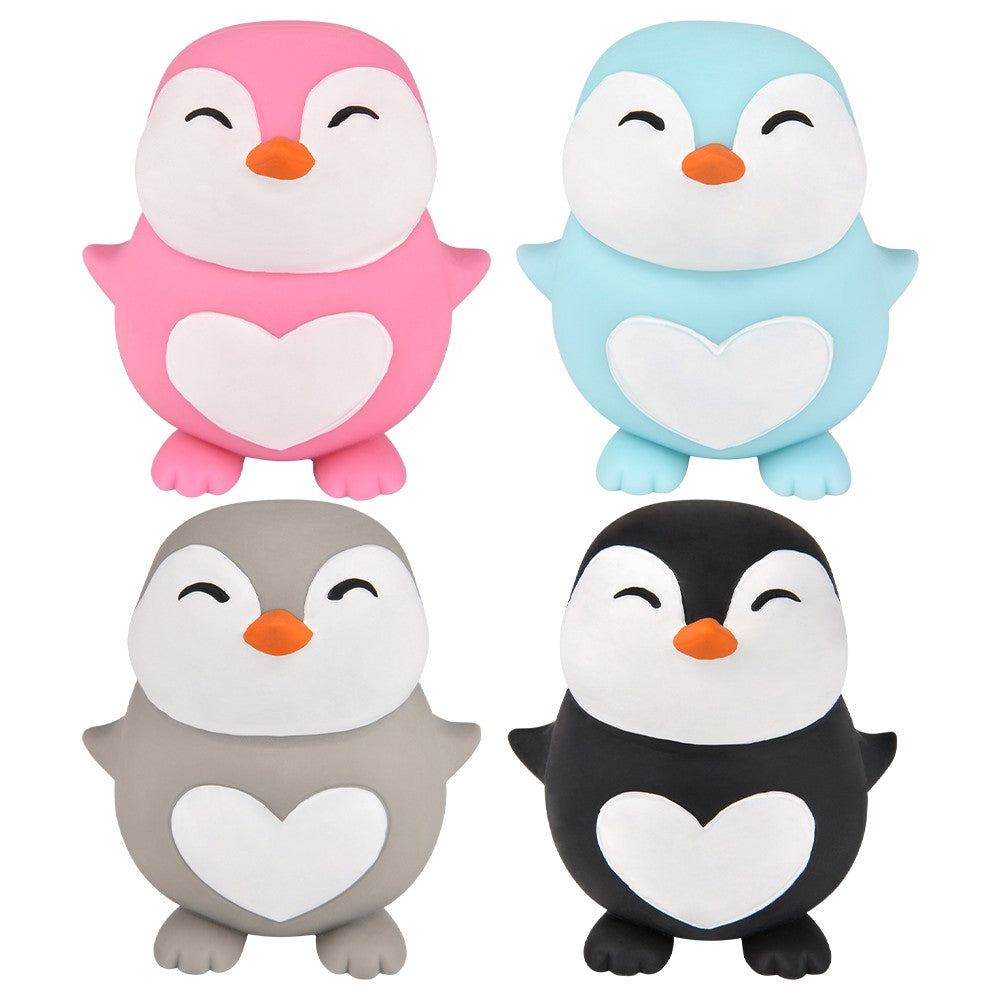 Penguin Squeezy Stretchy Fidget Toy (12 Pc Display)