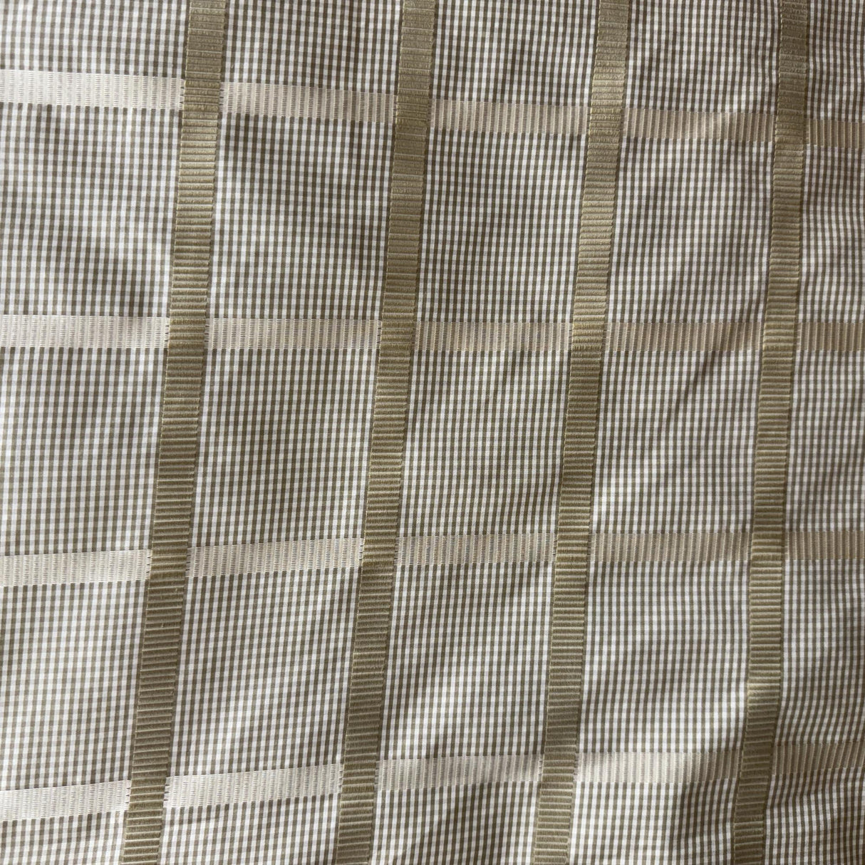Panache Silk Fabric - Striped Square Geometric, 54" Width (1 Yard)