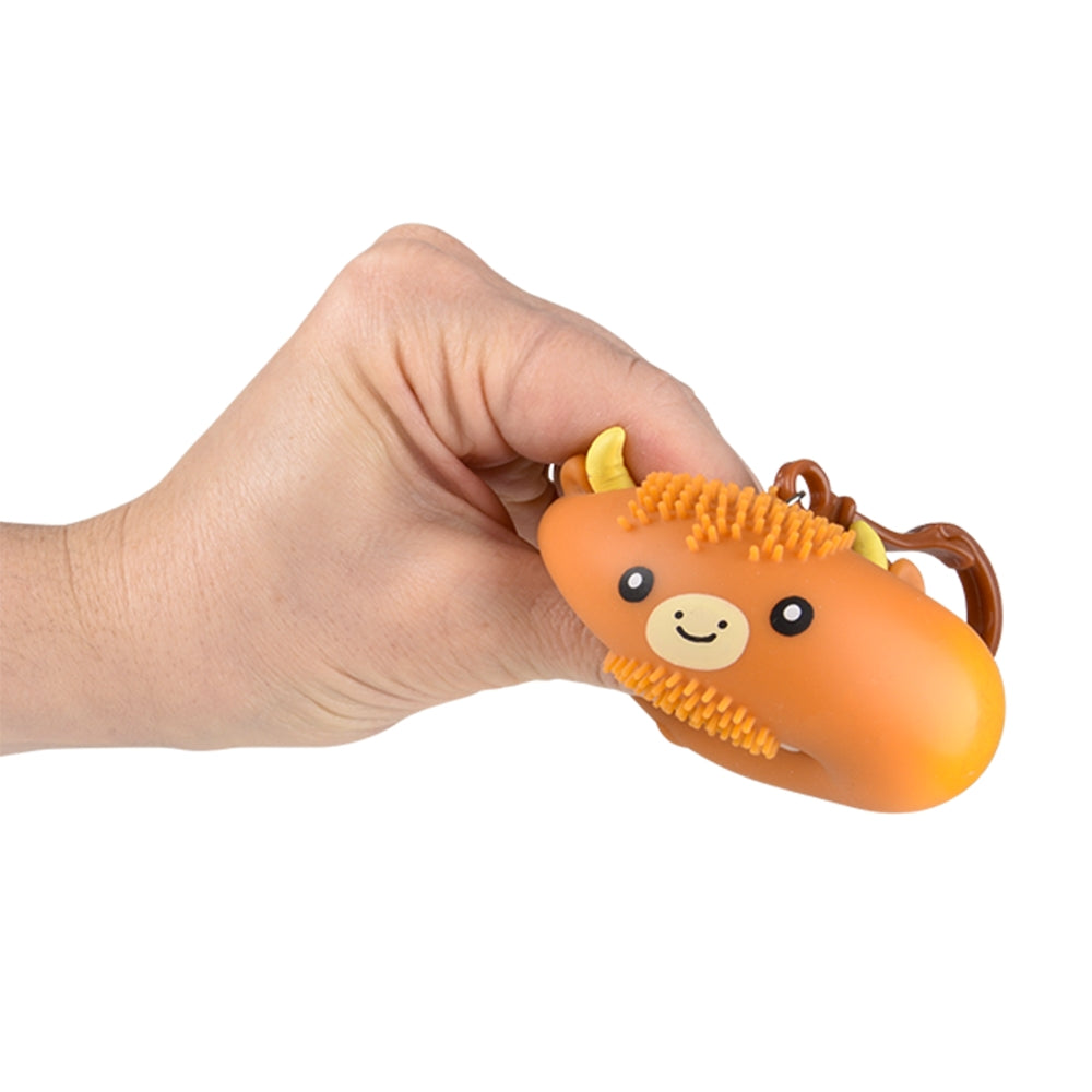 Puffer Highland Cow (24 Pc Display)