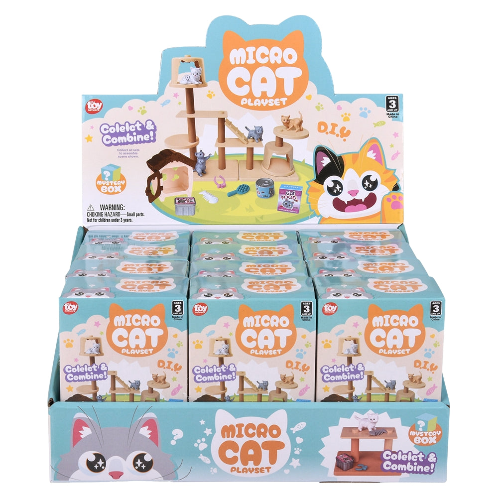 Micro Cat Playset (12 PC DSP)