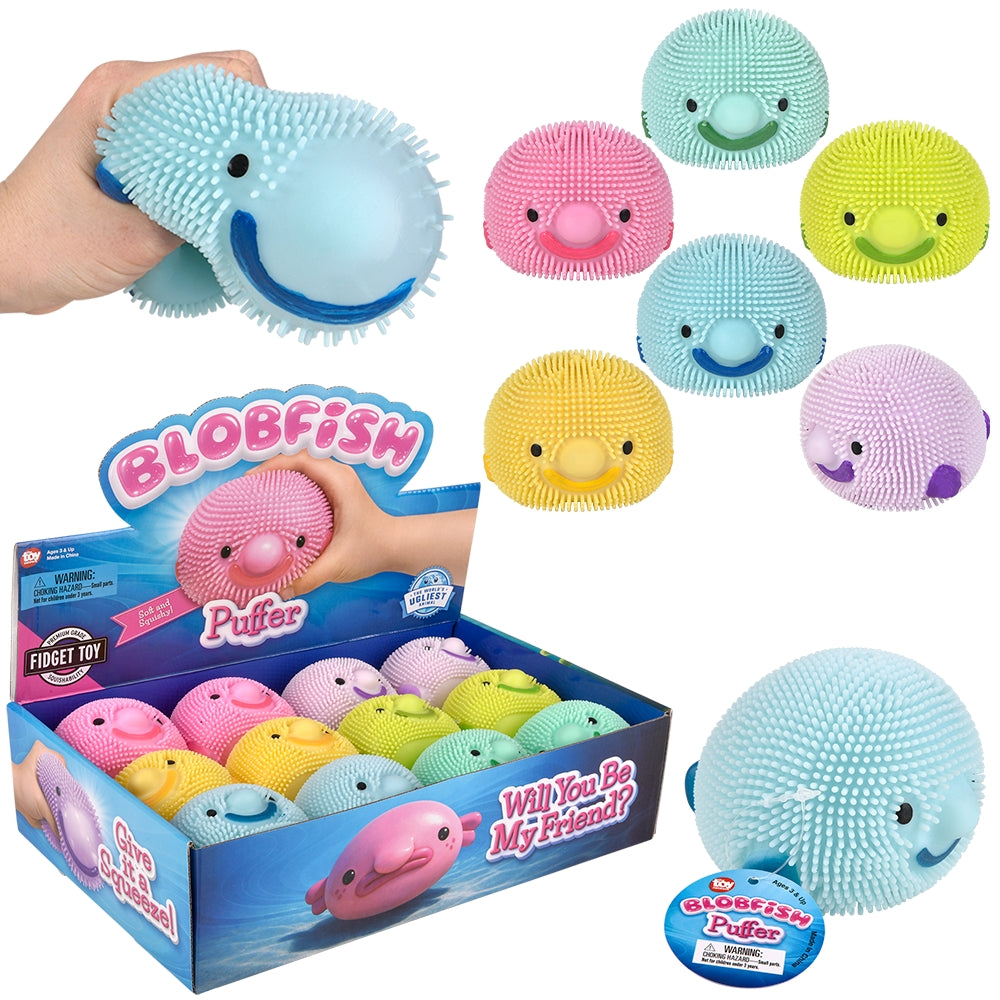 Blobfish Puffer Plush (12 Pc Display)