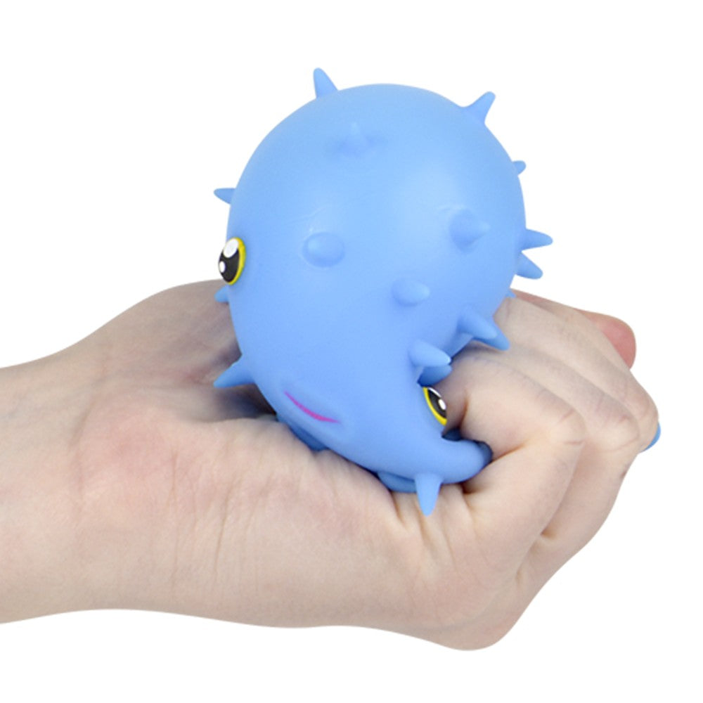 Spiky Puffy Fish Fidget Toy (12 Pc Display)