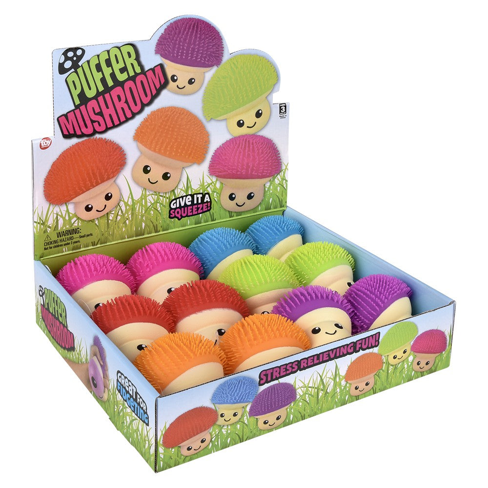 Puffer Mushroom Toy Display (12 PC)