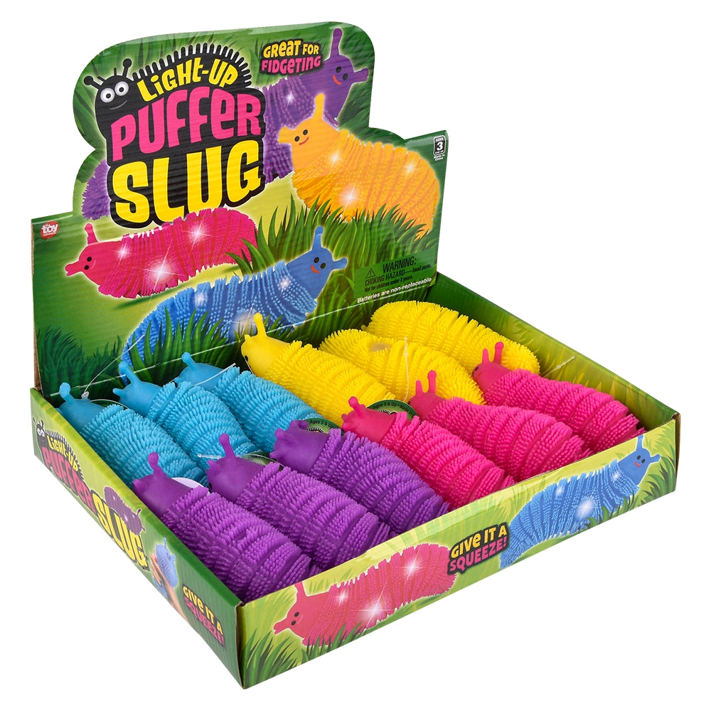 Light-Up Puffer Slug (12 PC Display)