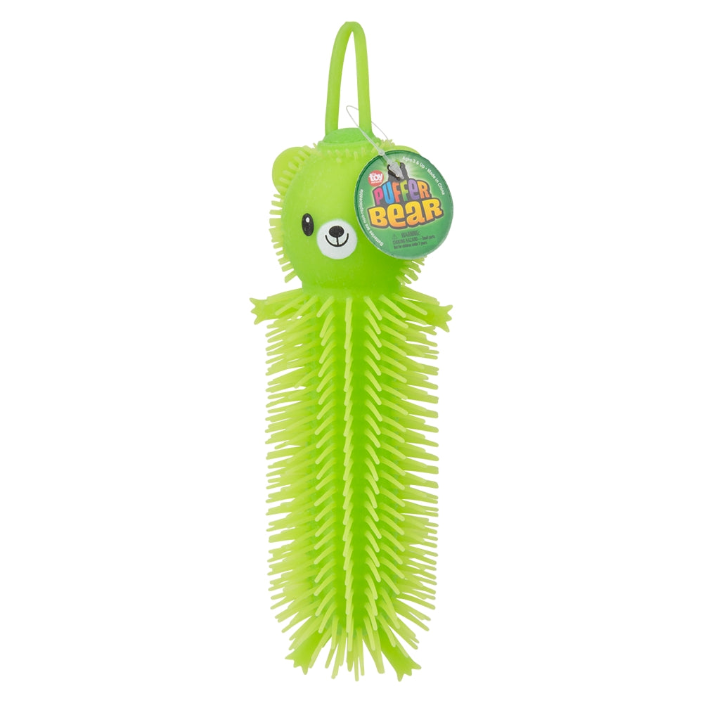 Light-Up Bear Puffer Wiggler (12 Pack Display)