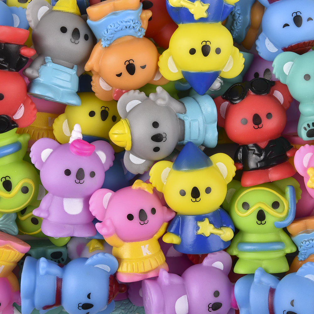 Rubber Koalas Assortment (50 Pc Poly Bag)