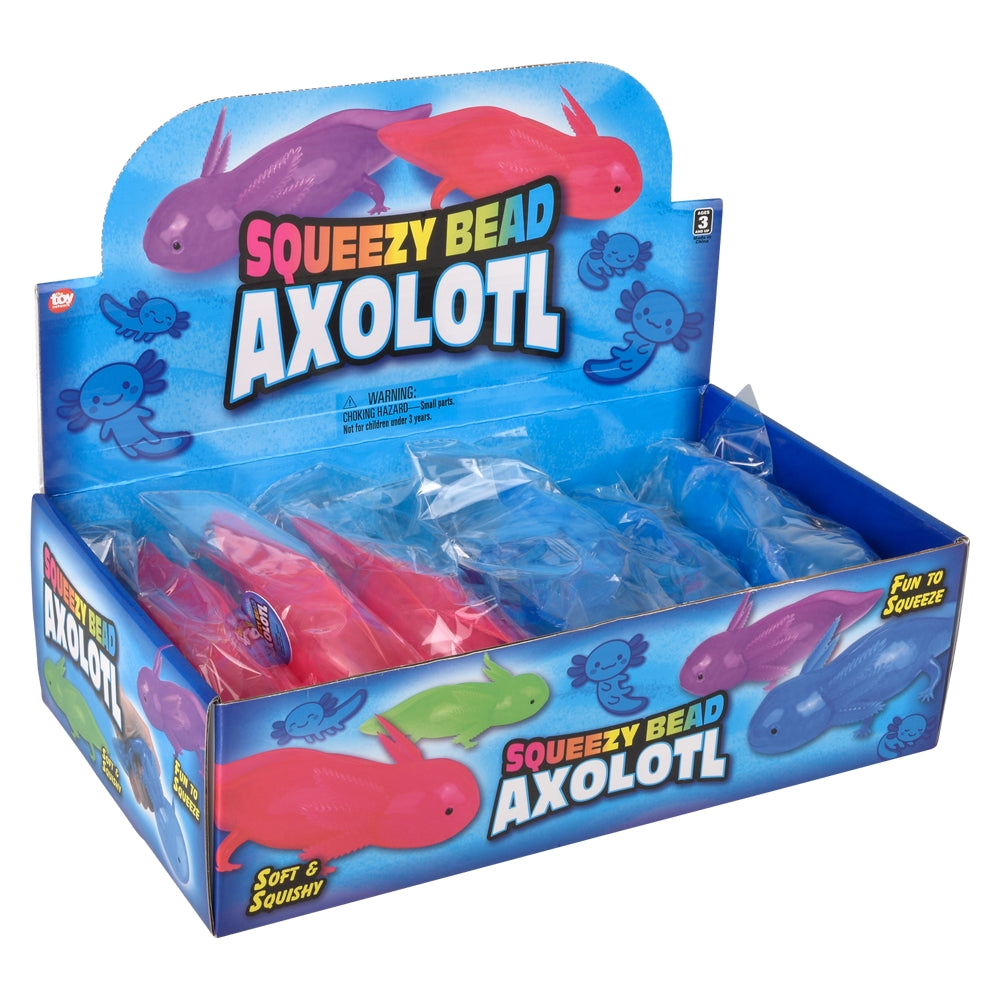 Squeezy Bead Axolotl (12 Pack)