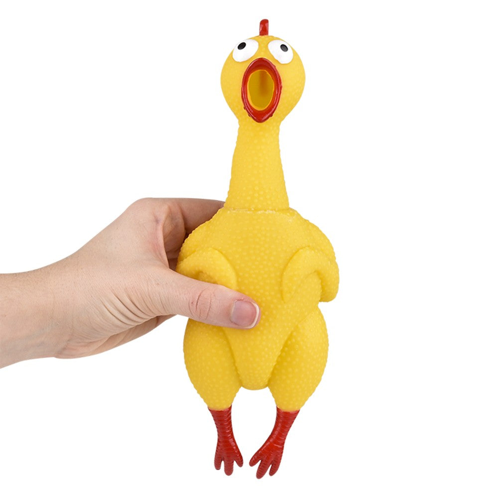 Rubber Chicken Collectible 9.5 in (1 Dozen)