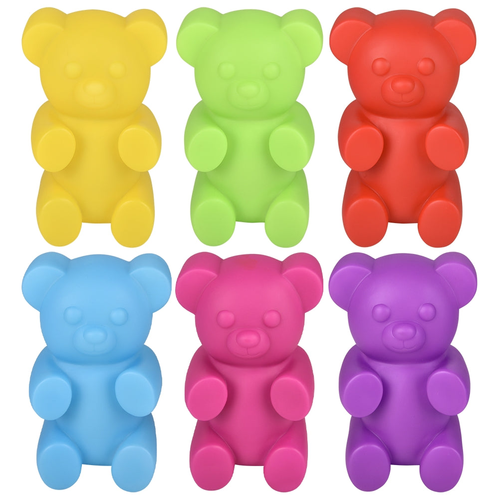 Rubber Yummy Bear Toy 6" (1 DZ)