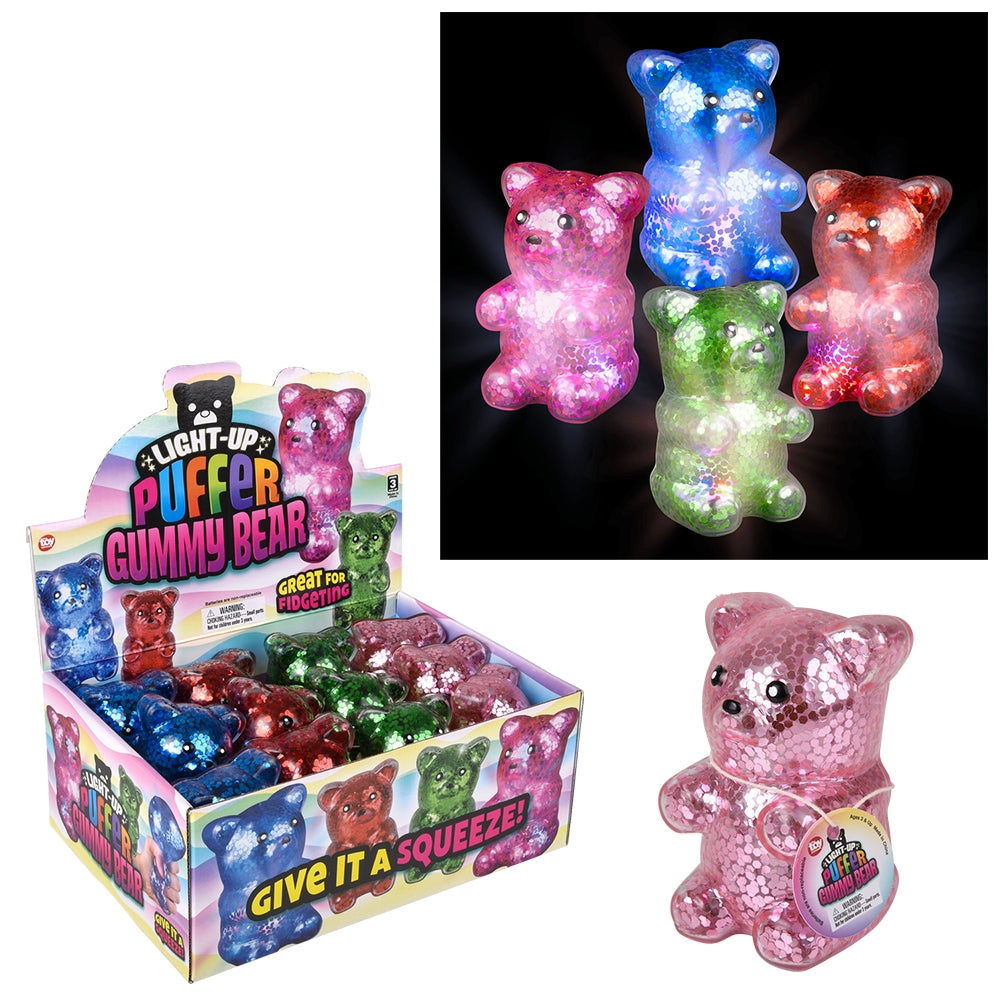 Light-Up Puffer Yummy Bear (1 DSP)