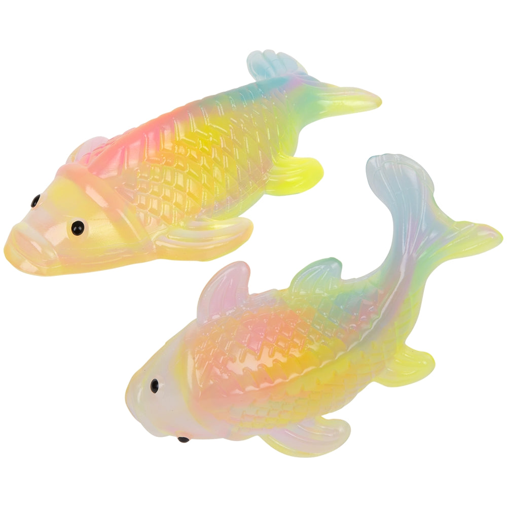 Sticky Rainbow Koi Fish (12 PC Display)
