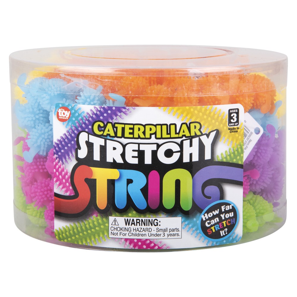 Caterpillar Stretchy String (24 Pc Display)