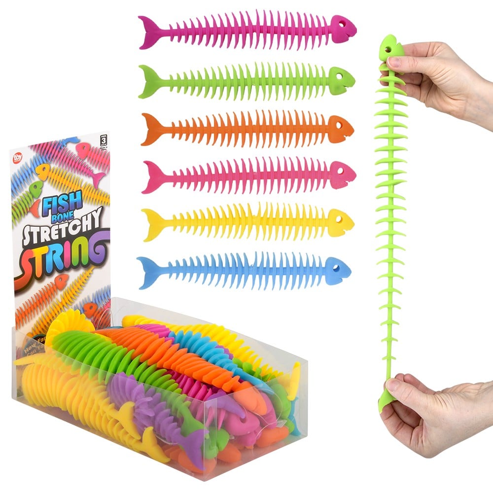Fishbone Stretchy String (24 Pc Canister)