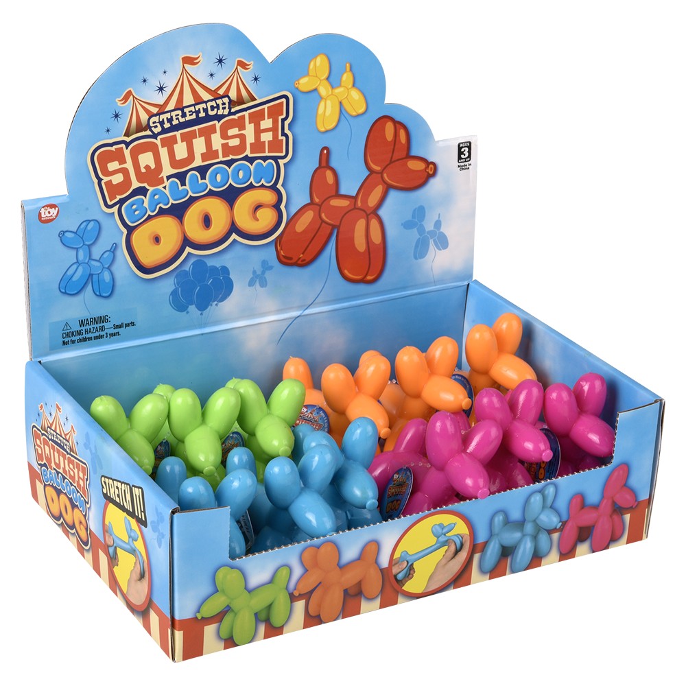 Balloon Dog Stretchy Squish Toy (1 DSP)