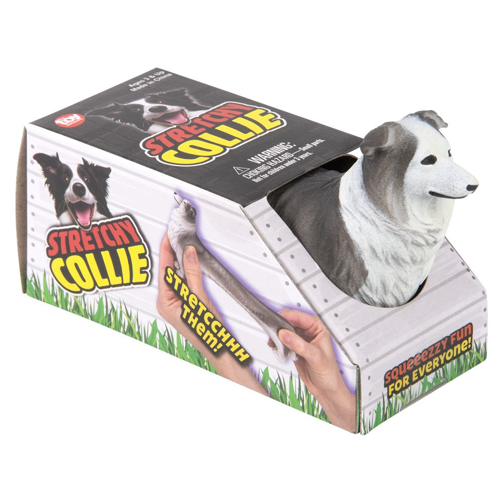 Stretchy Collie Fidget Toy (12 PC Display)