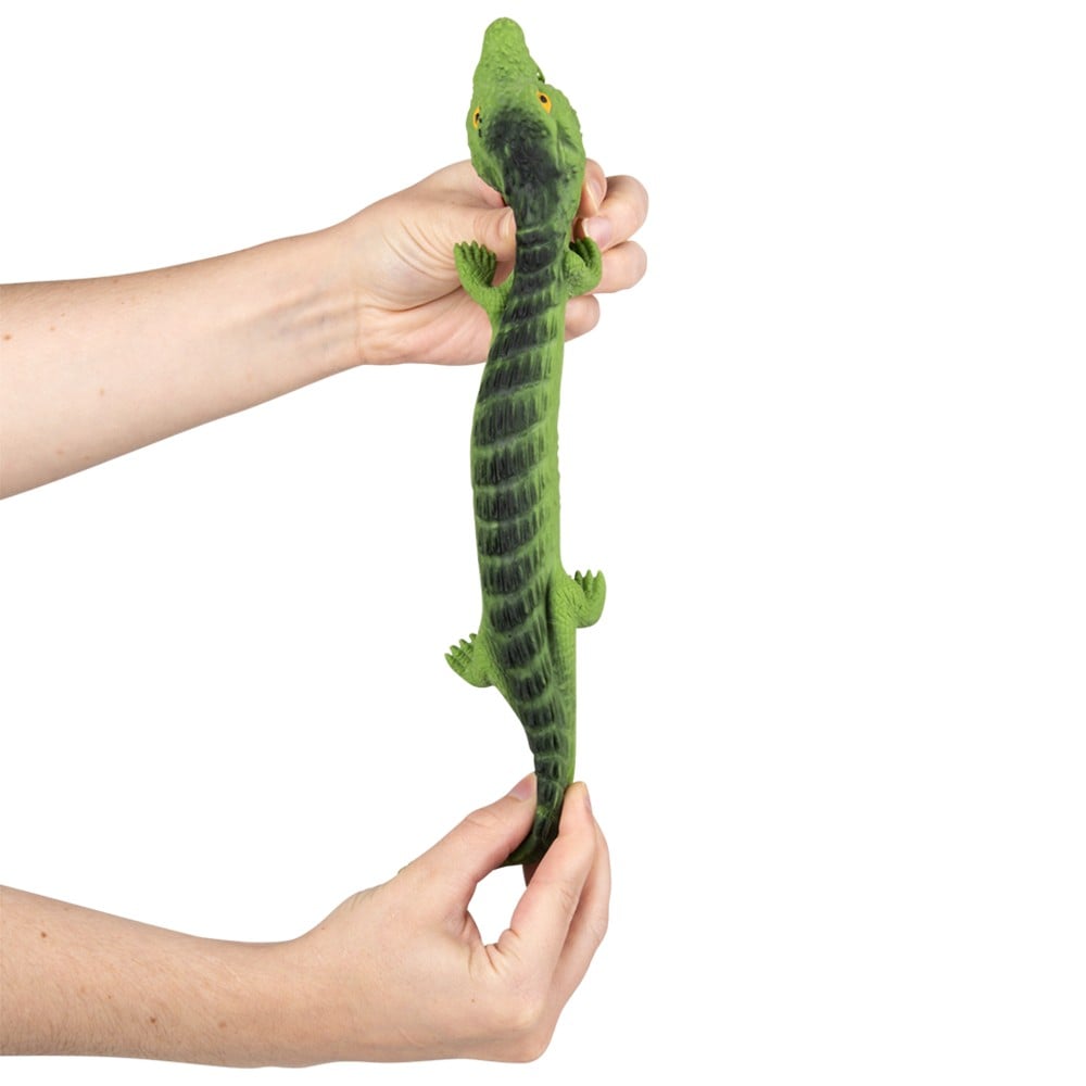 Stretchy Sand Crocodile (12 Pc Display)