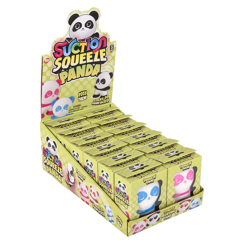 Squeezy Suction Panda (12 PC Display)