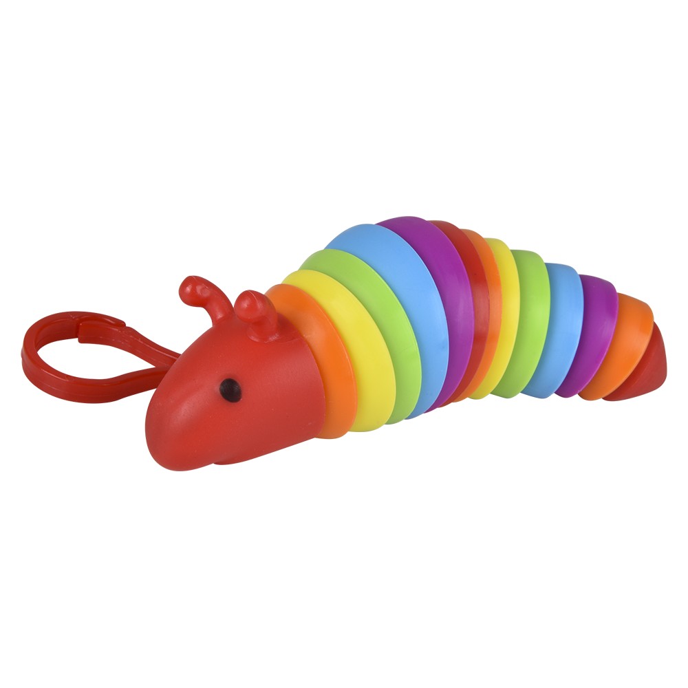 Sensory Wiggle Caterpillar Clip On (12 PC Display)