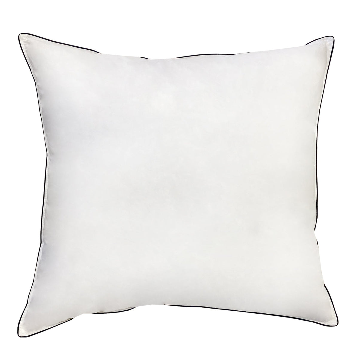 Premium Feather Filled Inserts Feather Down Pillow Insert Fabric - White, Multiple Sizes (1 Piece)