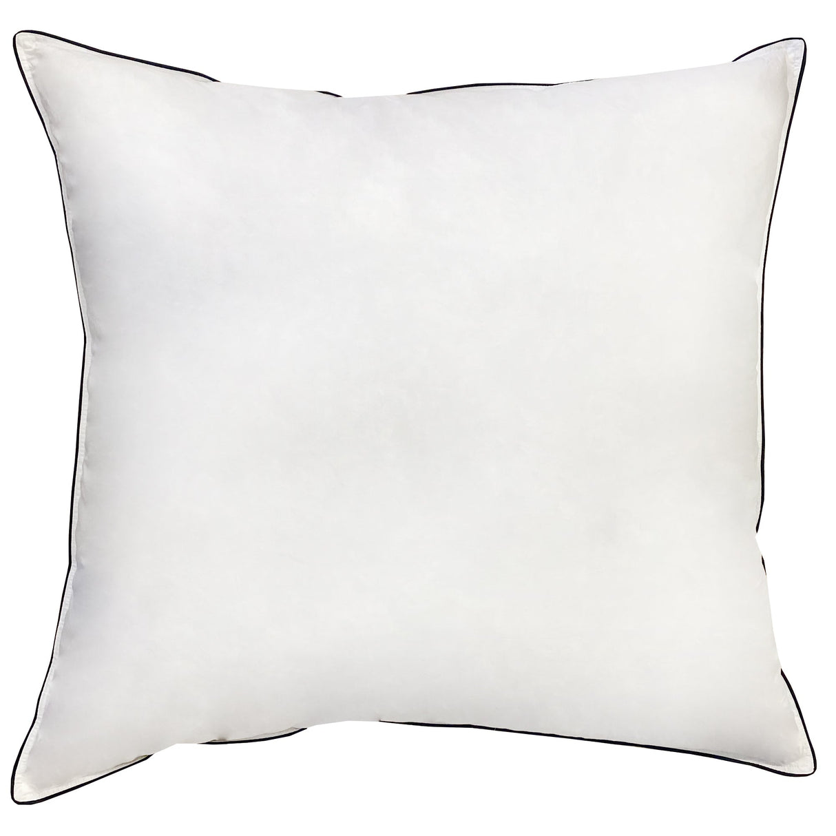 Premium Feather Filled Inserts Feather Down Pillow Insert Fabric - White, Multiple Sizes (1 Piece)