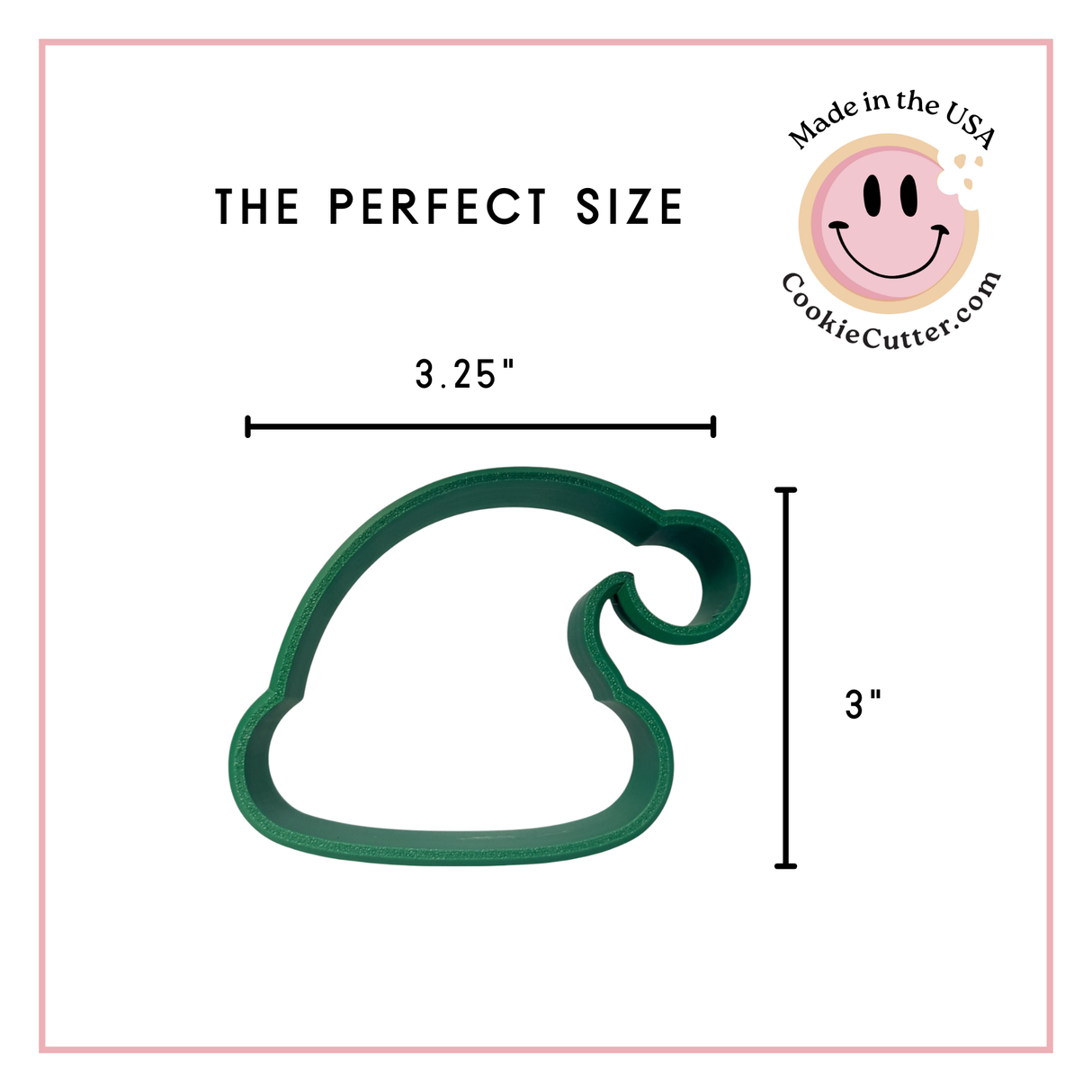 Stocking Cap Cookie Cutter 4 in PC0369