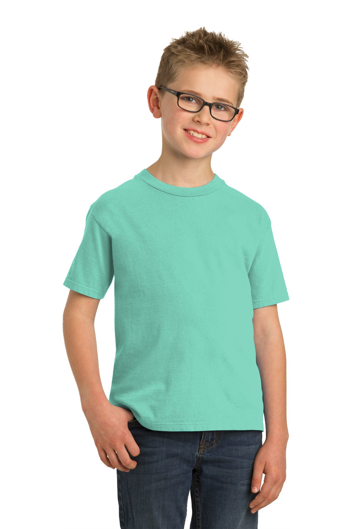 Port & Company® Youth Beach Wash Garment-Dyed Tee