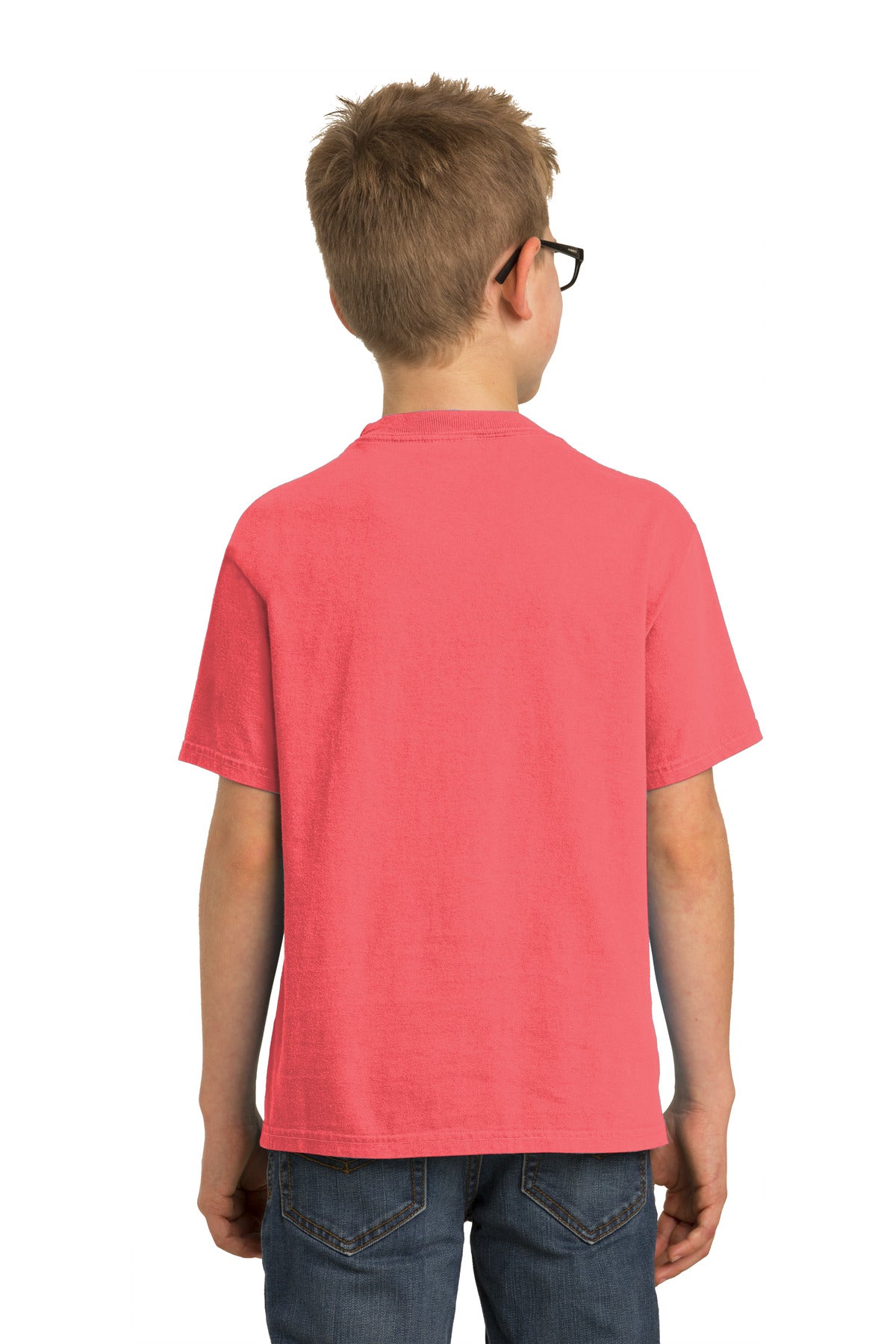 Port & Company® Youth Beach Wash Garment-Dyed Tee