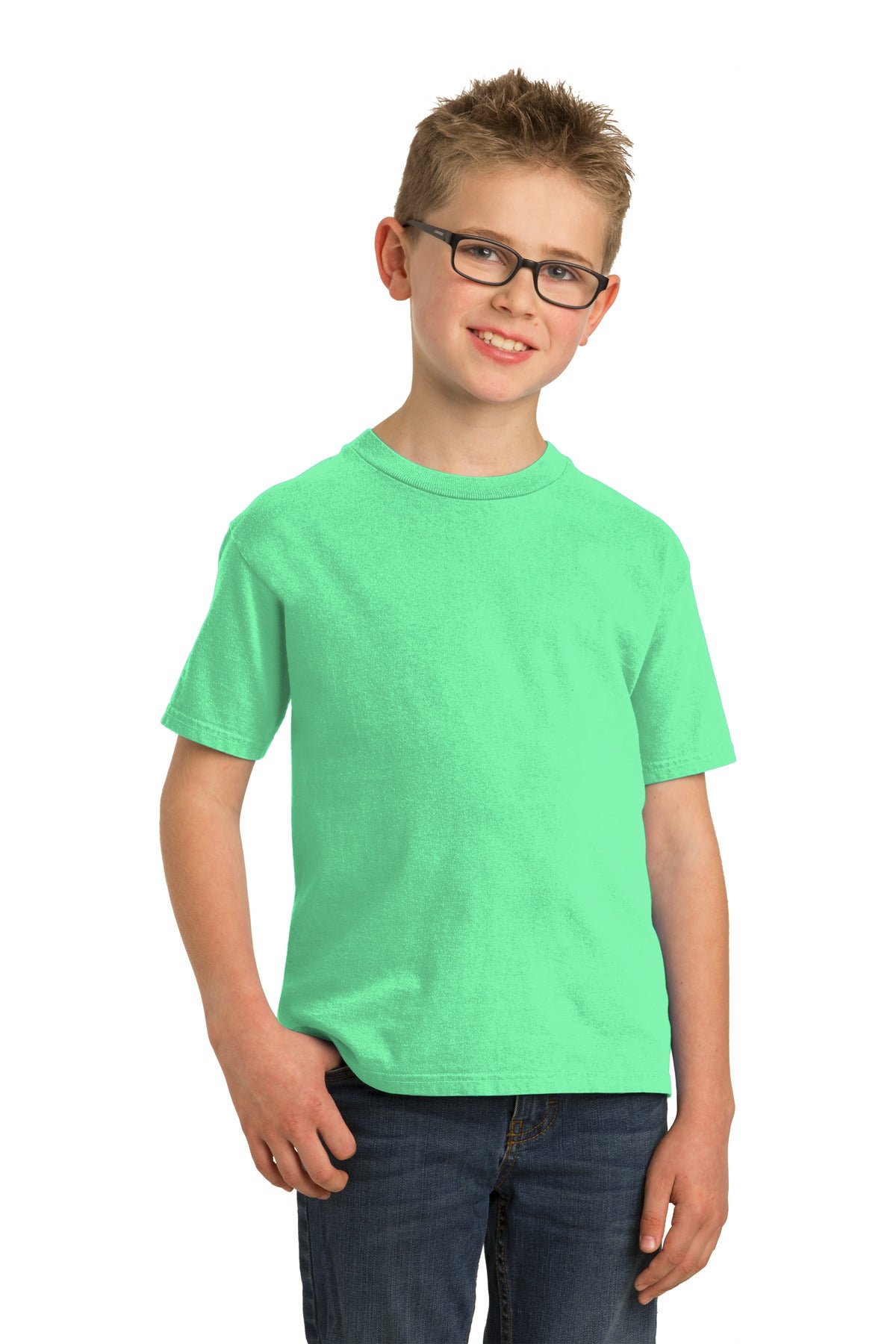Port & Company® Youth Beach Wash Garment-Dyed Tee
