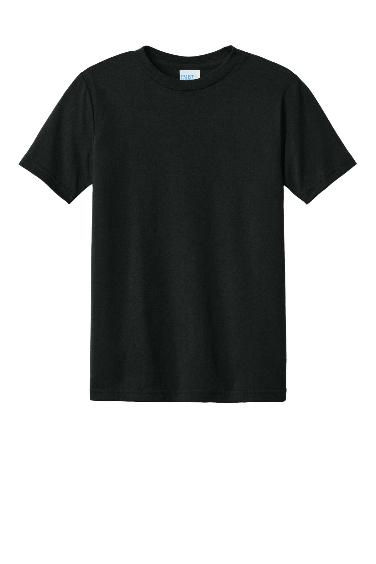 Port & Company® Youth Short Sleeve Crewneck CVC Tee