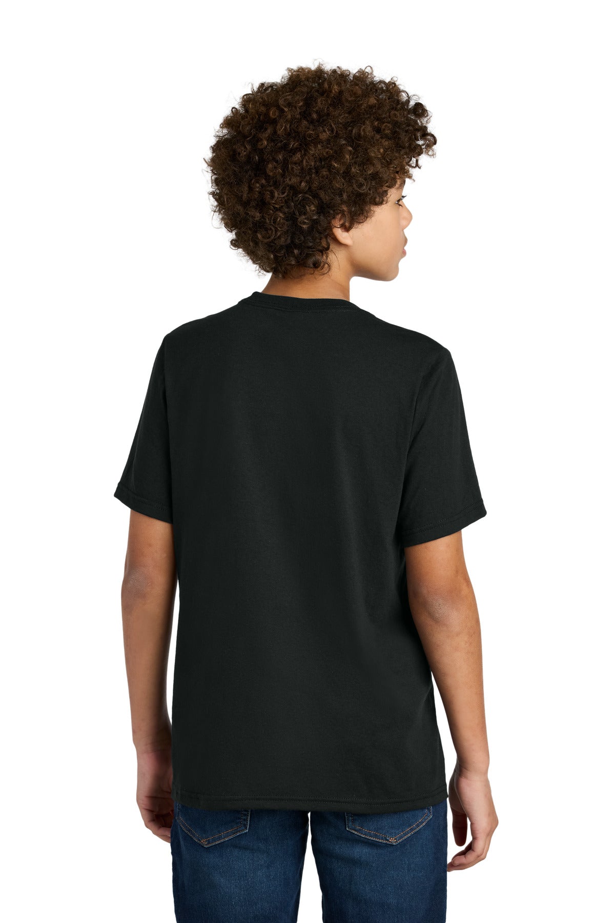 Port & Company® Youth Short Sleeve Crewneck CVC Tee