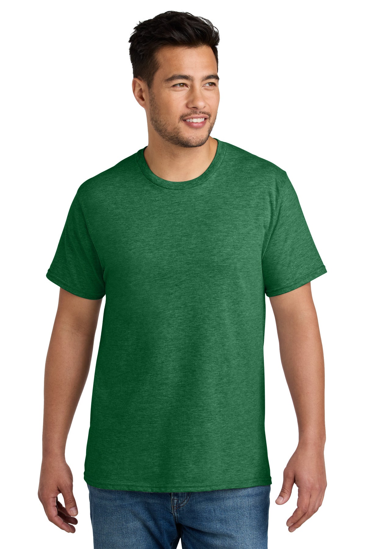 Port & Company® Short Sleeve Crewneck CVC Tee