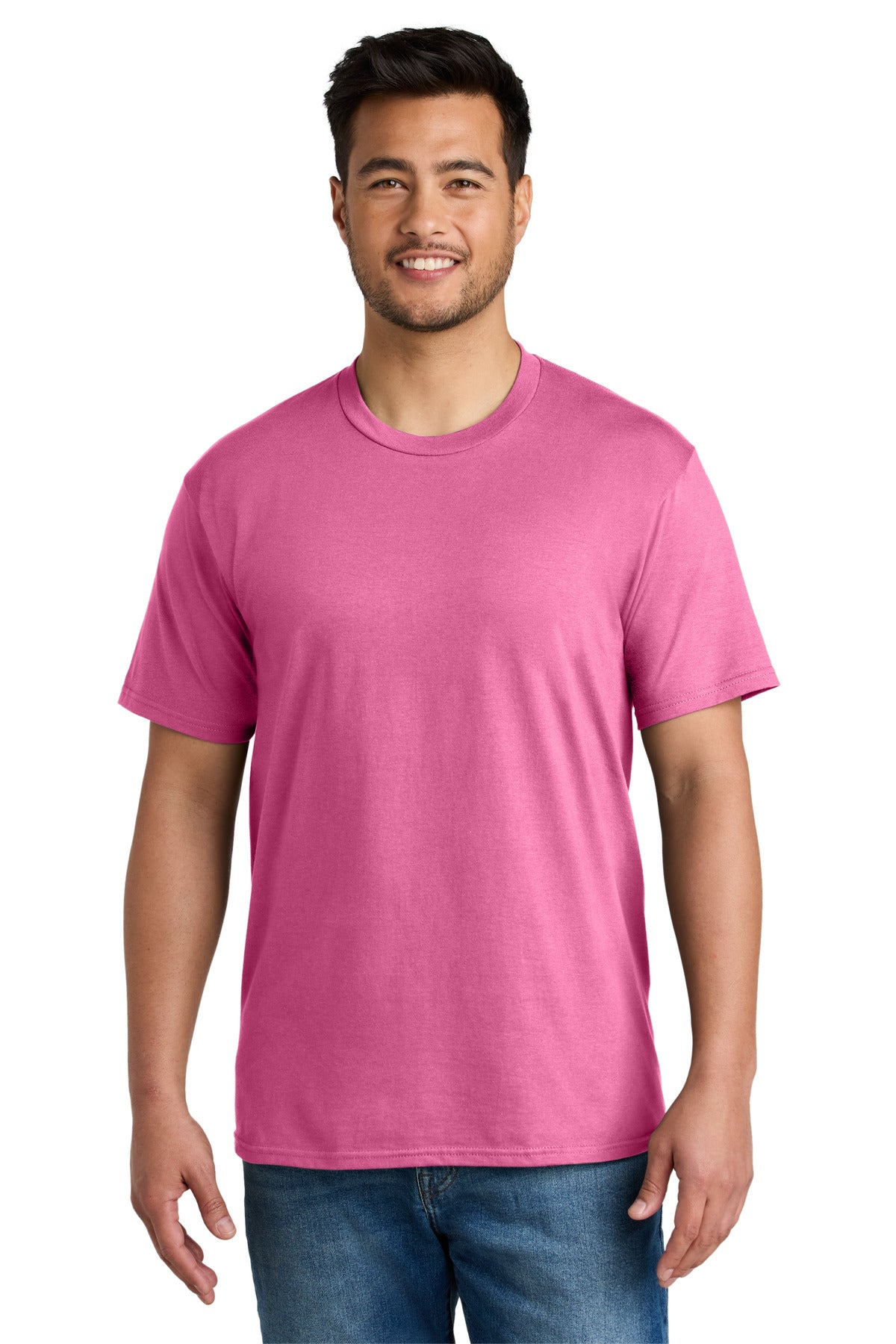 Port & Company® Short Sleeve Crewneck CVC Tee