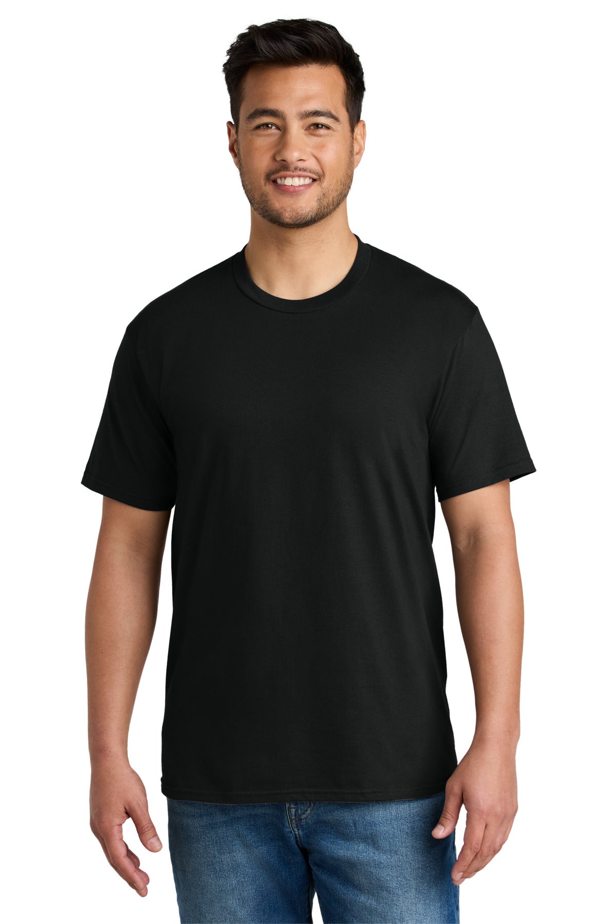 Port & Company® Short Sleeve Crewneck CVC Tee