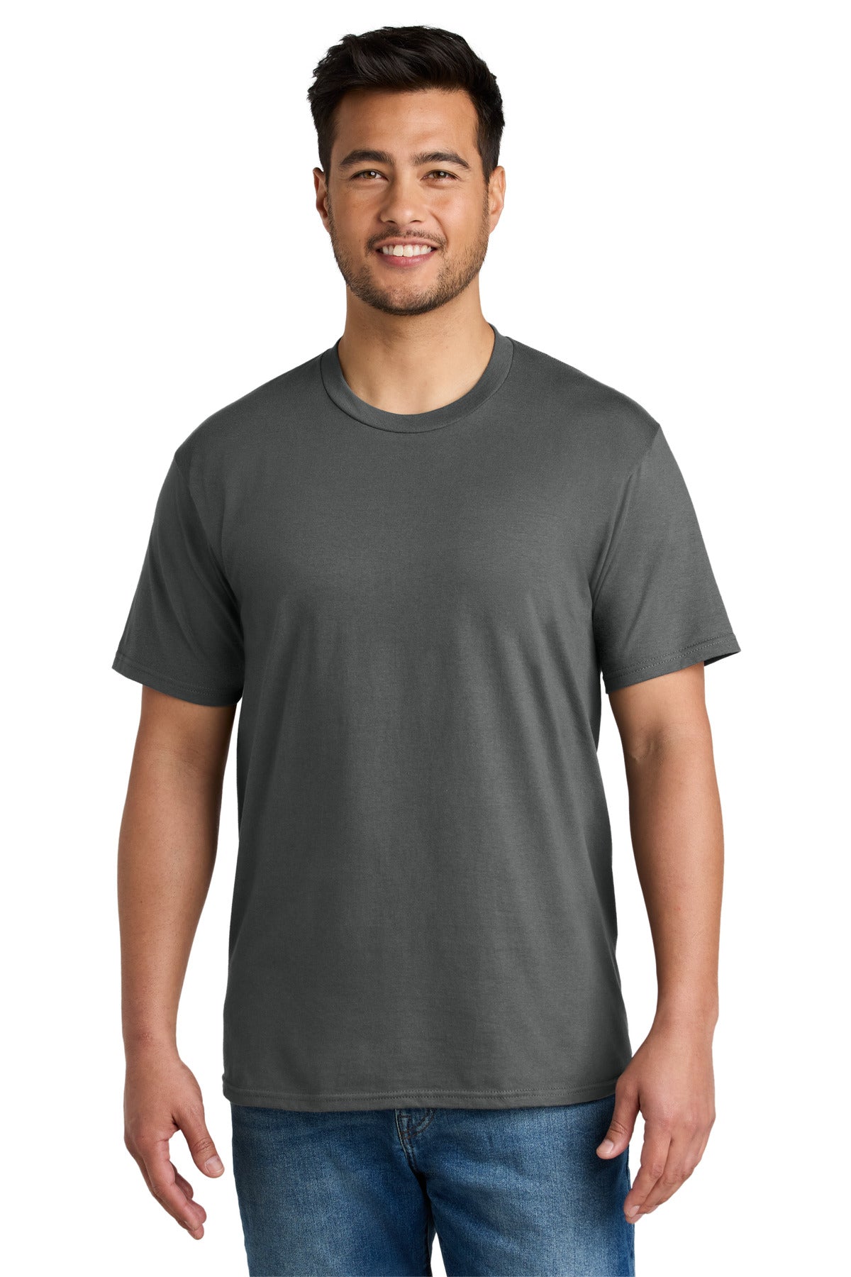Port & Company® Short Sleeve Crewneck CVC Tee