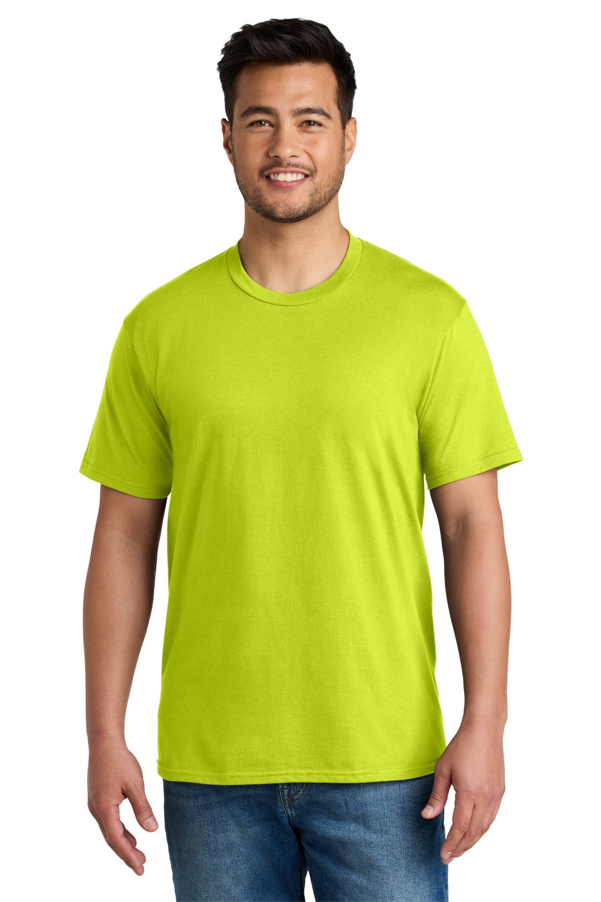 Port & Company® Short Sleeve Crewneck CVC Tee