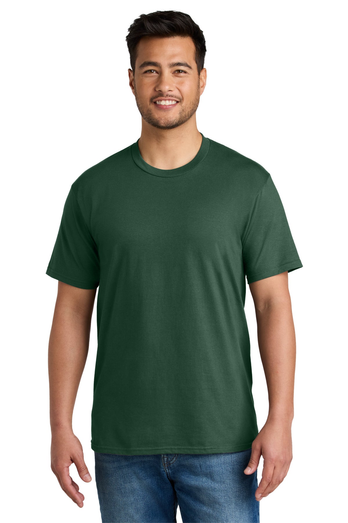 Port & Company® Short Sleeve Crewneck CVC Tee