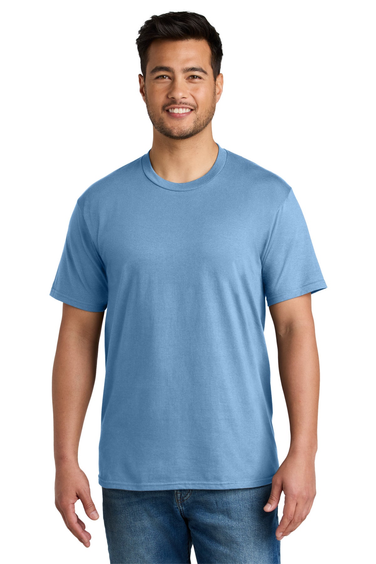 Port & Company® Short Sleeve Crewneck CVC Tee