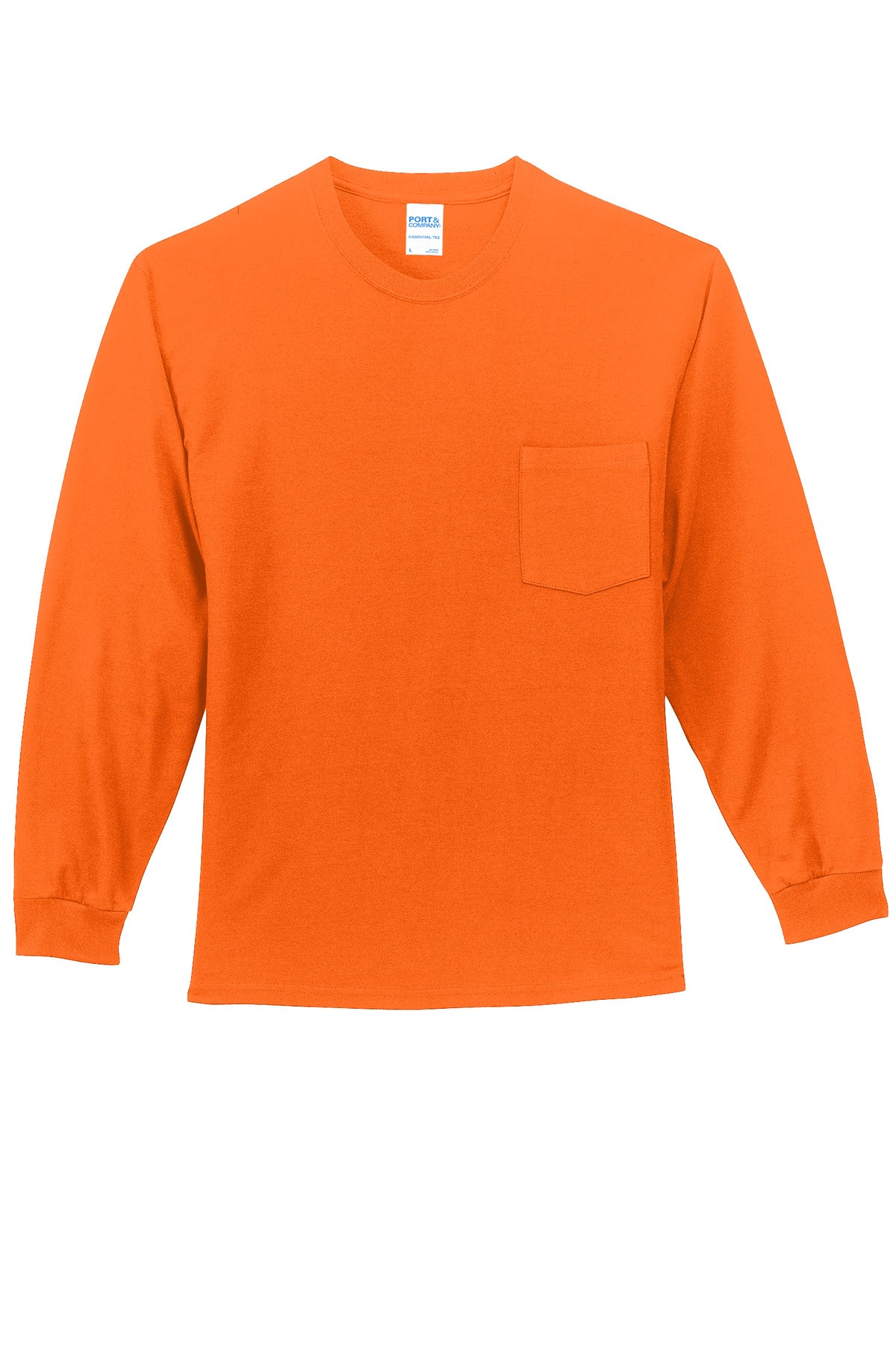 Port & Company® - Long Sleeve Essential Pocket Tee