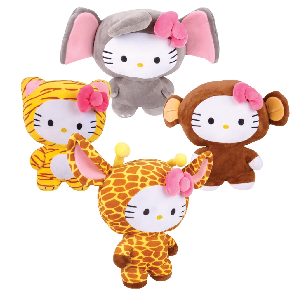 Hello Kitty Safari Animals Plush (1 PC)
